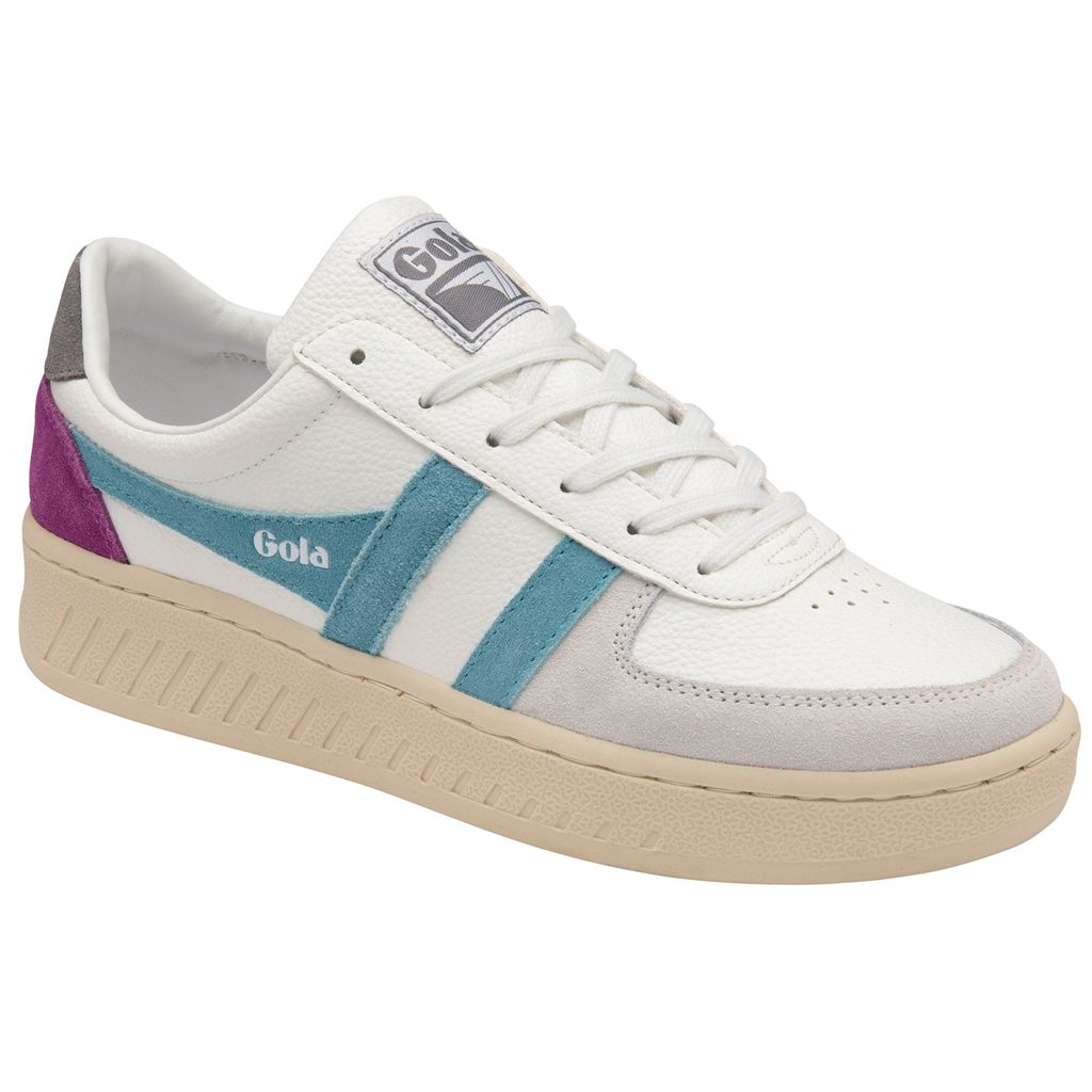 Gola Classics Grandslam Trident Sneakers Białe Polska | 9123KQYPL