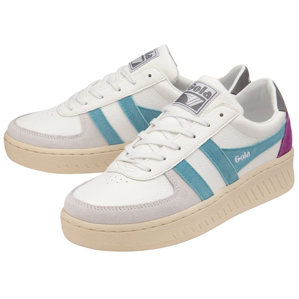 Gola Classics Grandslam Trident Sneakers Białe Polska | 9123KQYPL