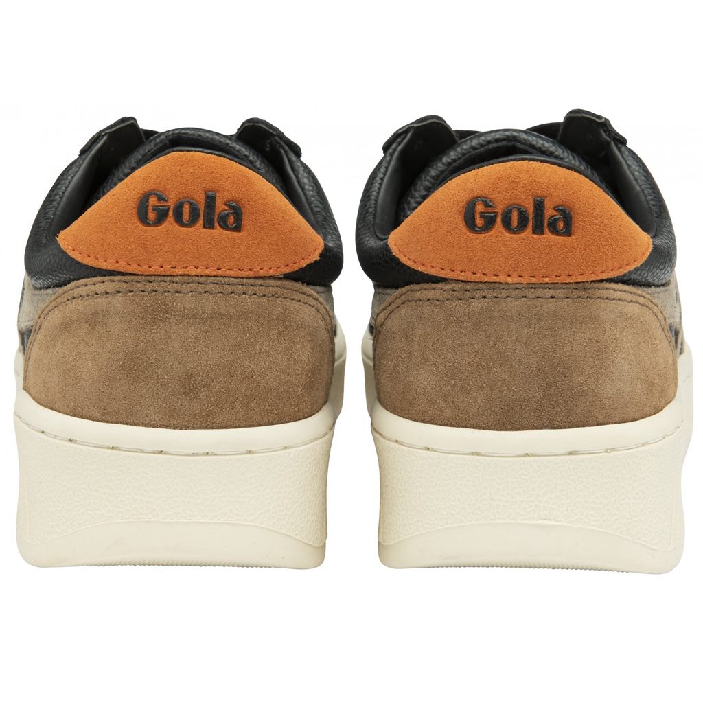 Gola Classics Grandslam Trident Sneakers Czarne Pomarańczowe Polska | 2079UEWDK