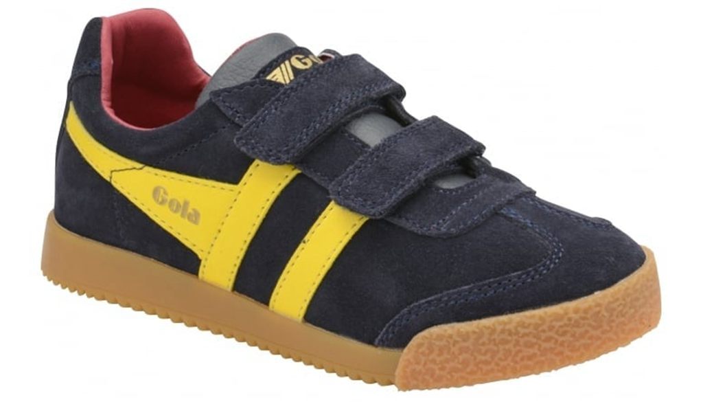 Gola Classics Harrier Strap Sneakers Granatowe Czerwone Polska | 7543BGQEJ
