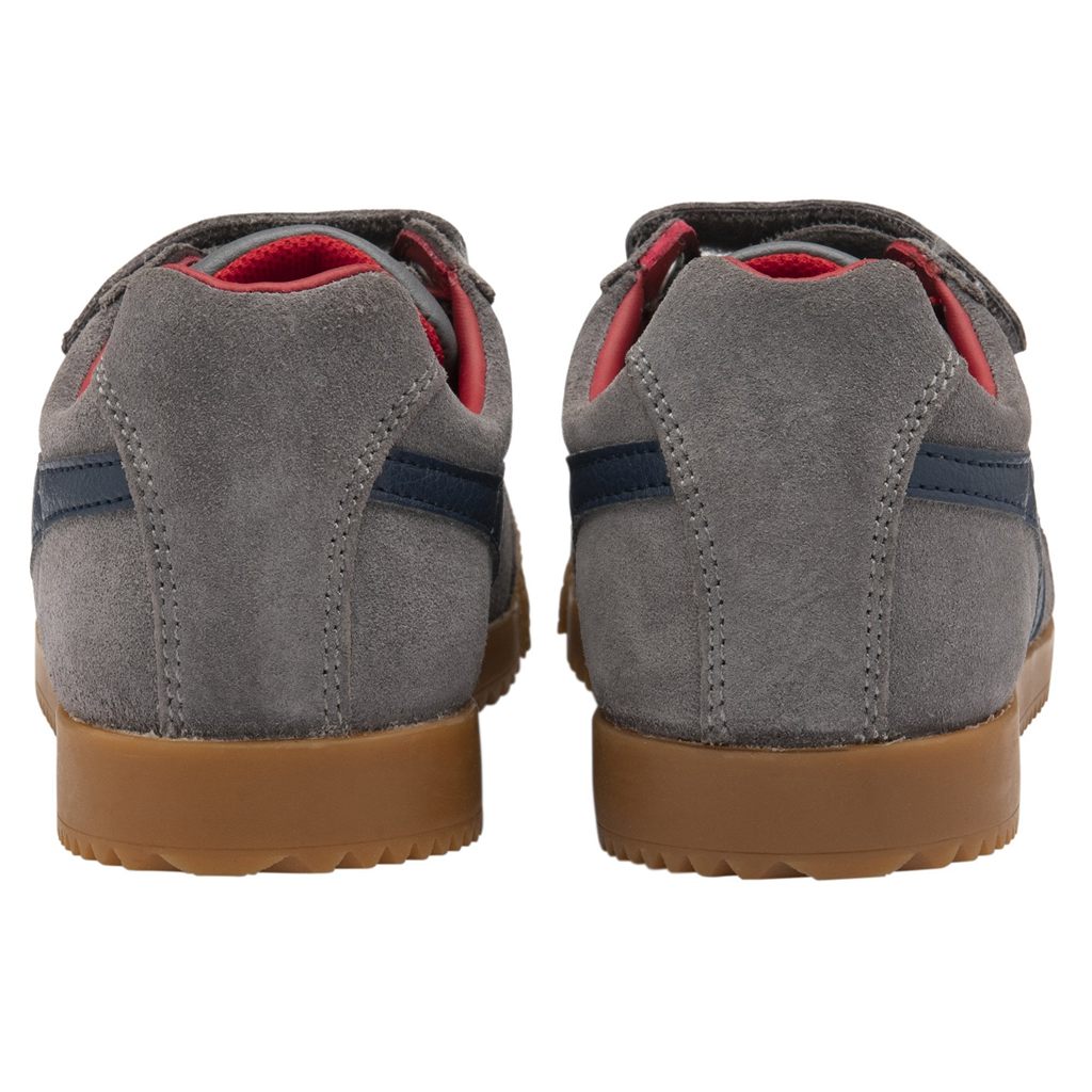 Gola Classics Harrier Strap Sneakers Granatowe Jasny Czerwone Polska | 3478FTBUW
