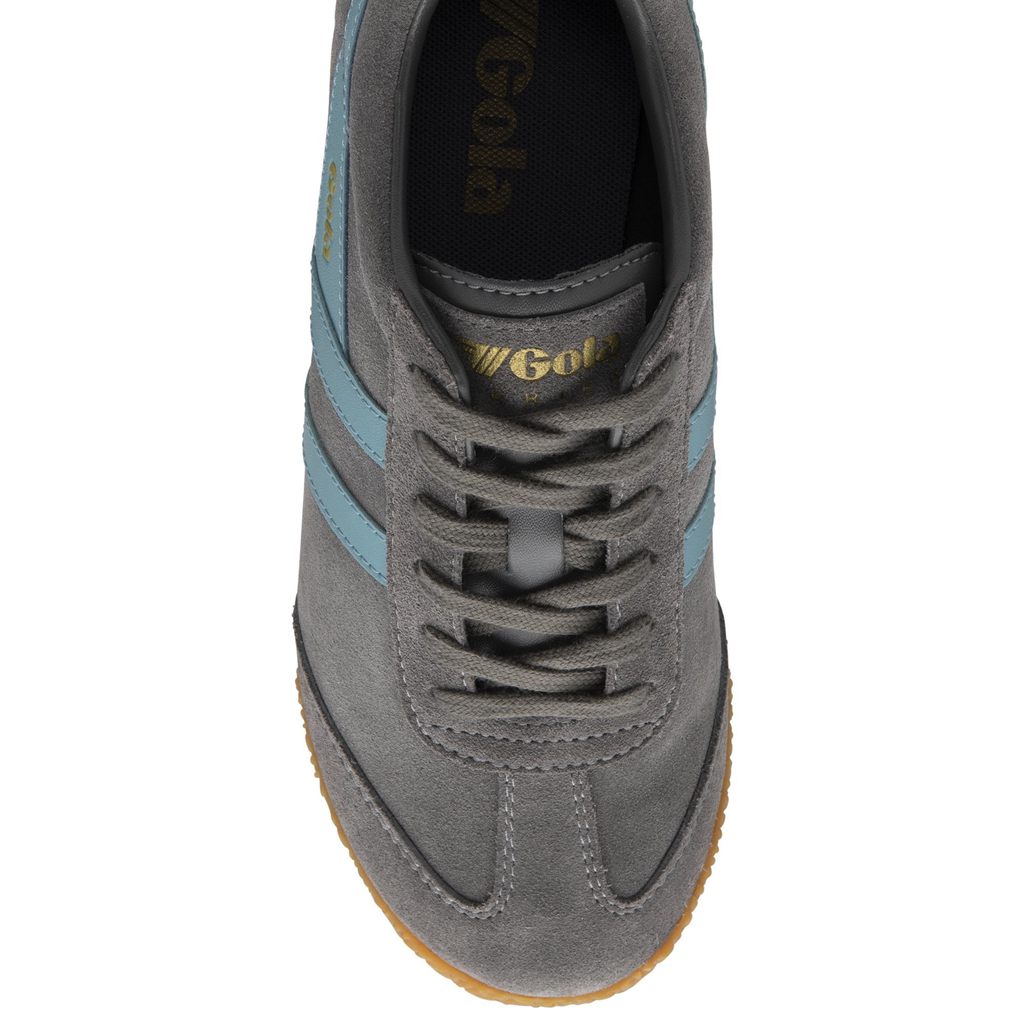 Gola Classics Harrier Suede Sneakers Ash Ocean Polska | 3547RINFB