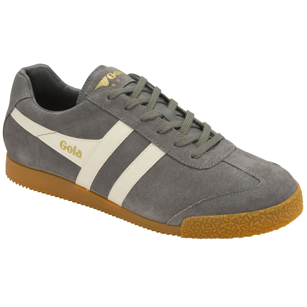 Gola Classics Harrier Suede Sneakers Ash Ecru Polska | 2063YHNXE