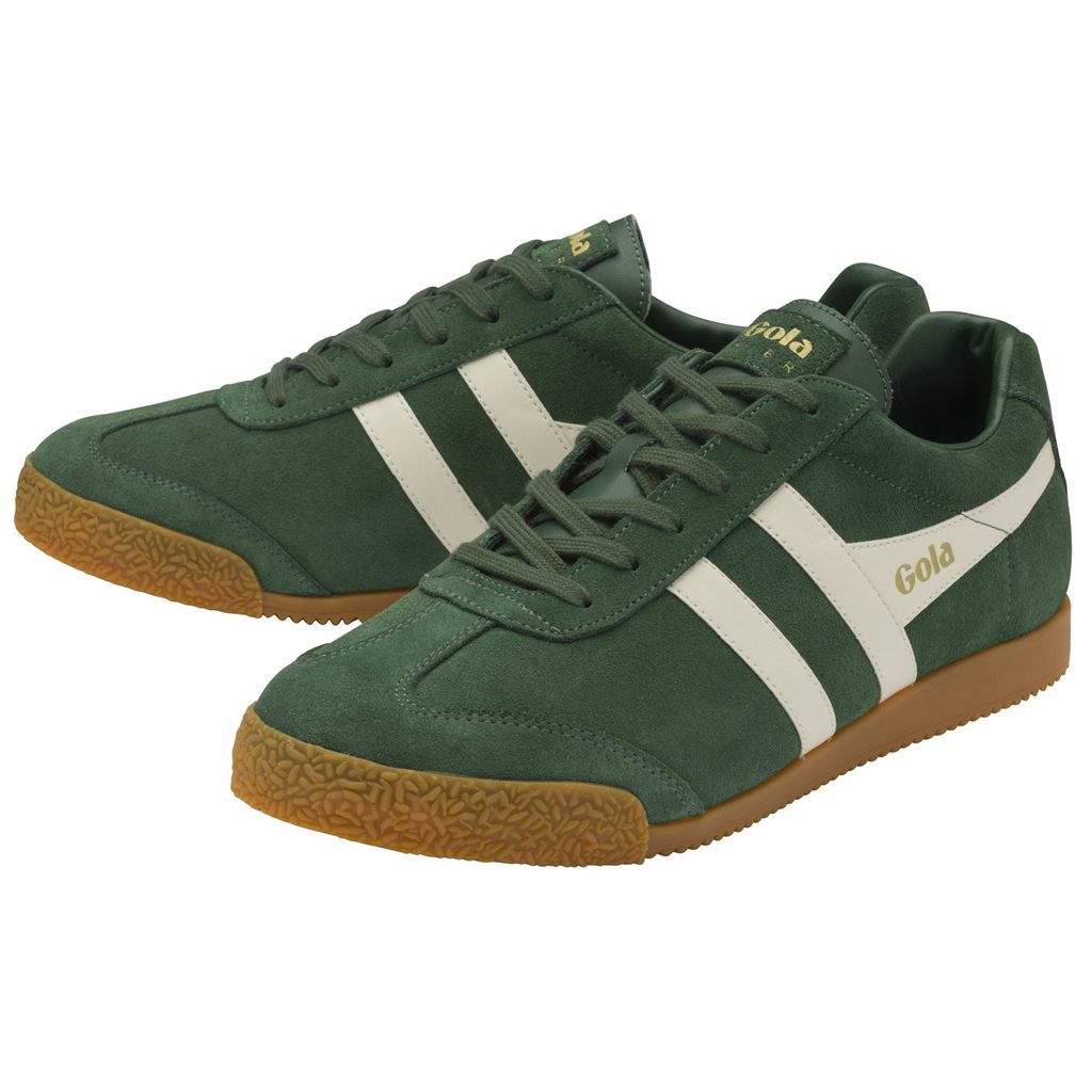 Gola Classics Harrier Suede Sneakers Białe Polska | 5169UKJSO