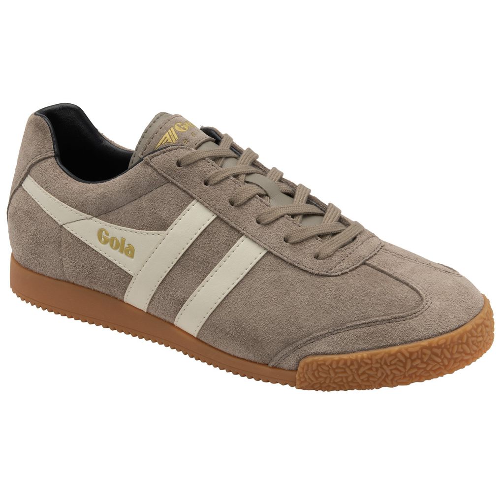 Gola Classics Harrier Suede Sneakers Białe Granatowe Polska | 2941ZHBNM