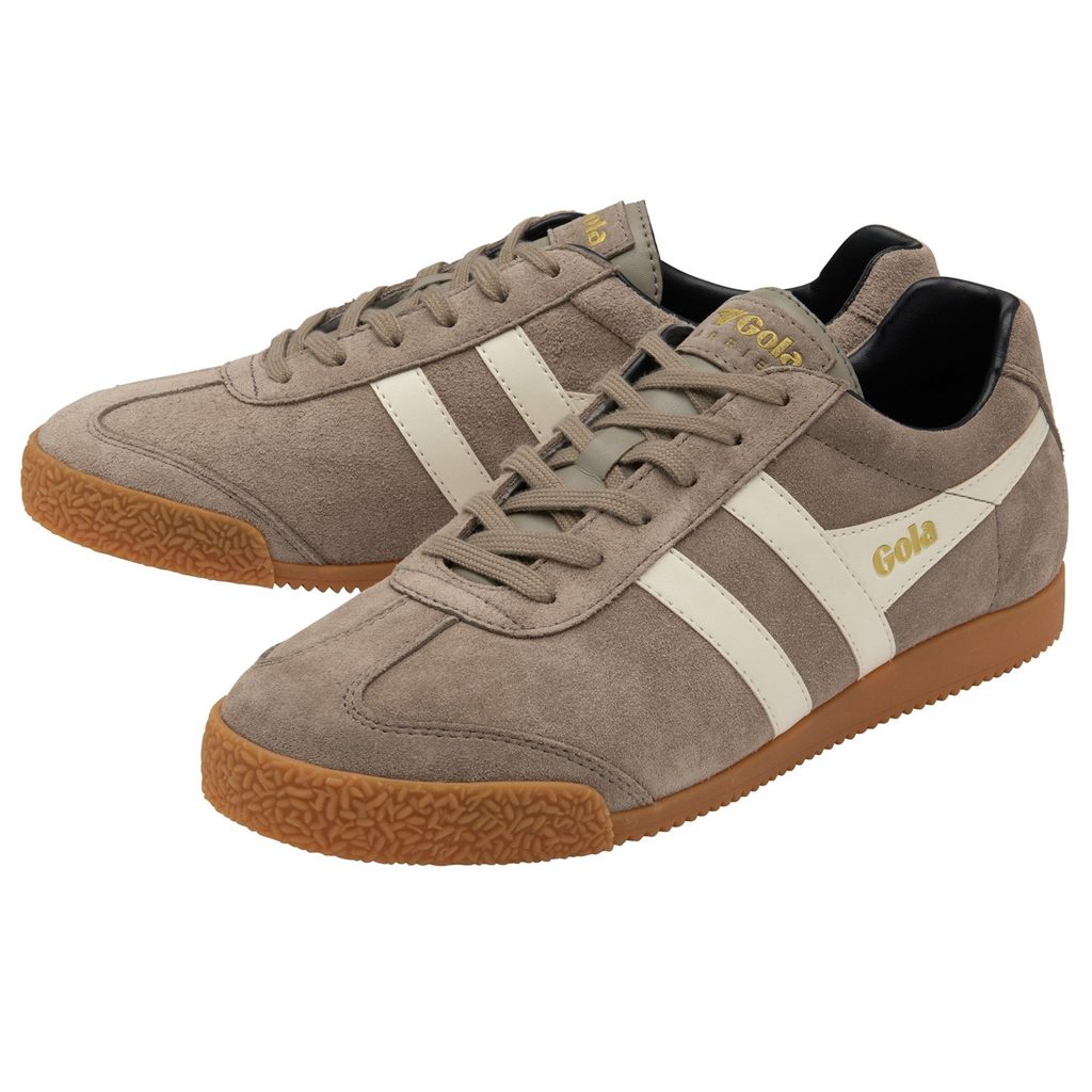 Gola Classics Harrier Suede Sneakers Białe Granatowe Polska | 2941ZHBNM