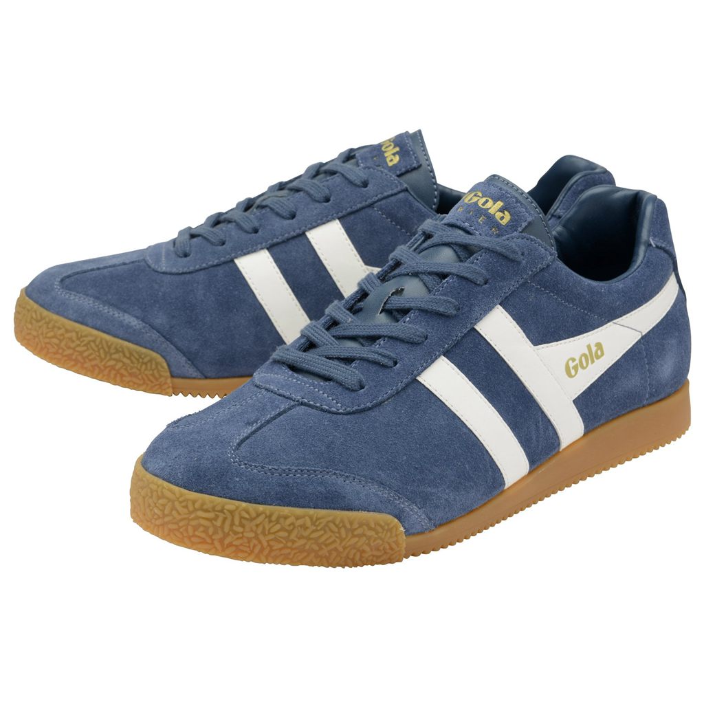 Gola Classics Harrier Suede Sneakers Białe Polska | 0921GMXSN
