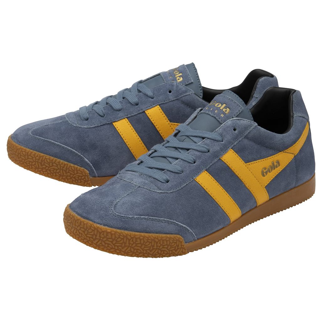 Gola Classics Harrier Suede Sneakers Czarne Polska | 4608PBDAC