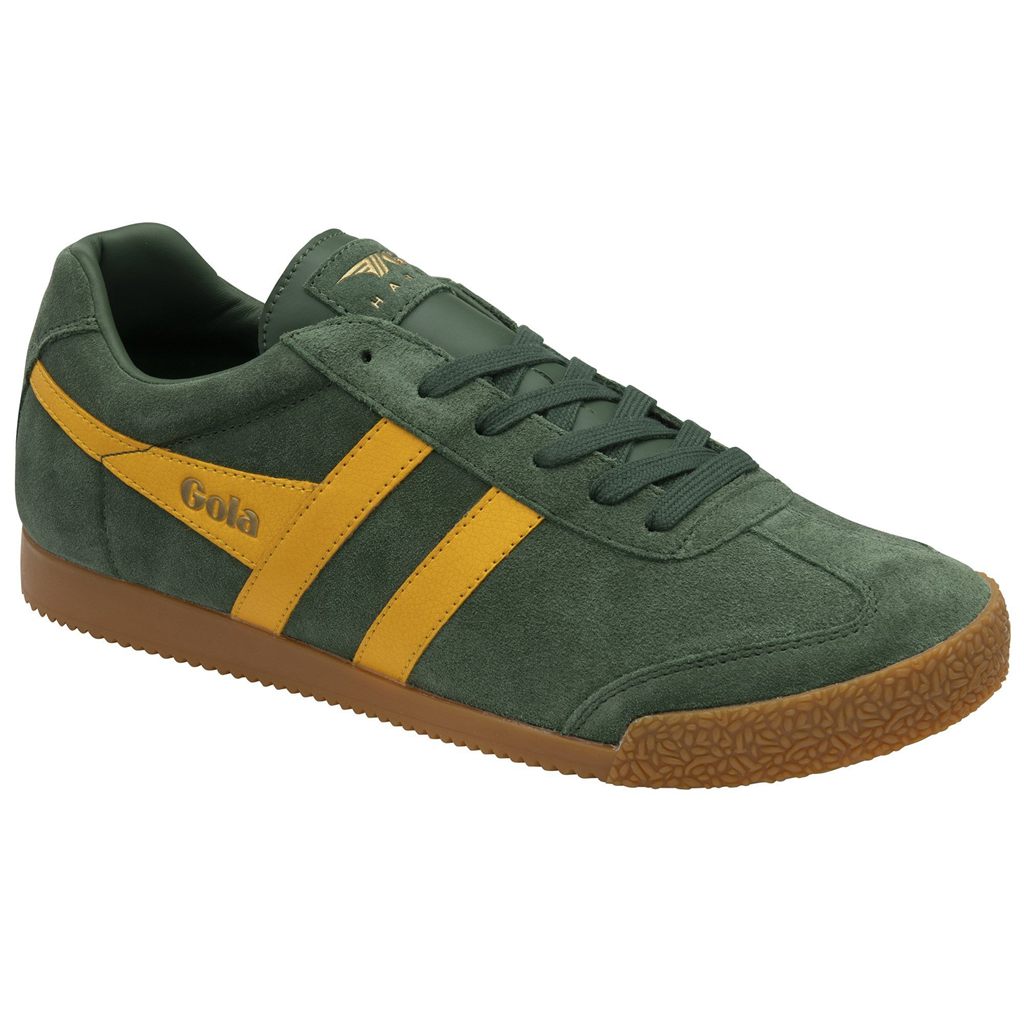 Gola Classics Harrier Suede Sneakers Evergreen Sun Polska | 5401YHVAN