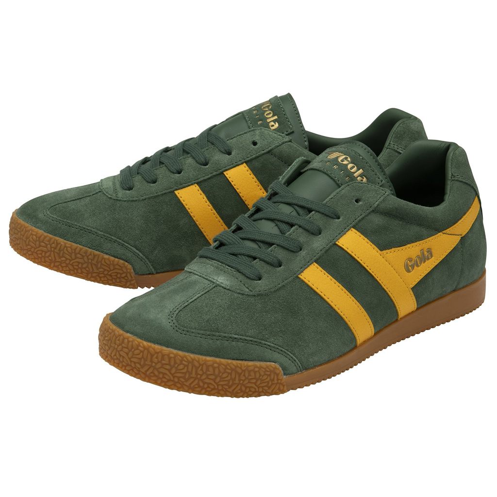 Gola Classics Harrier Suede Sneakers Evergreen Sun Polska | 5401YHVAN