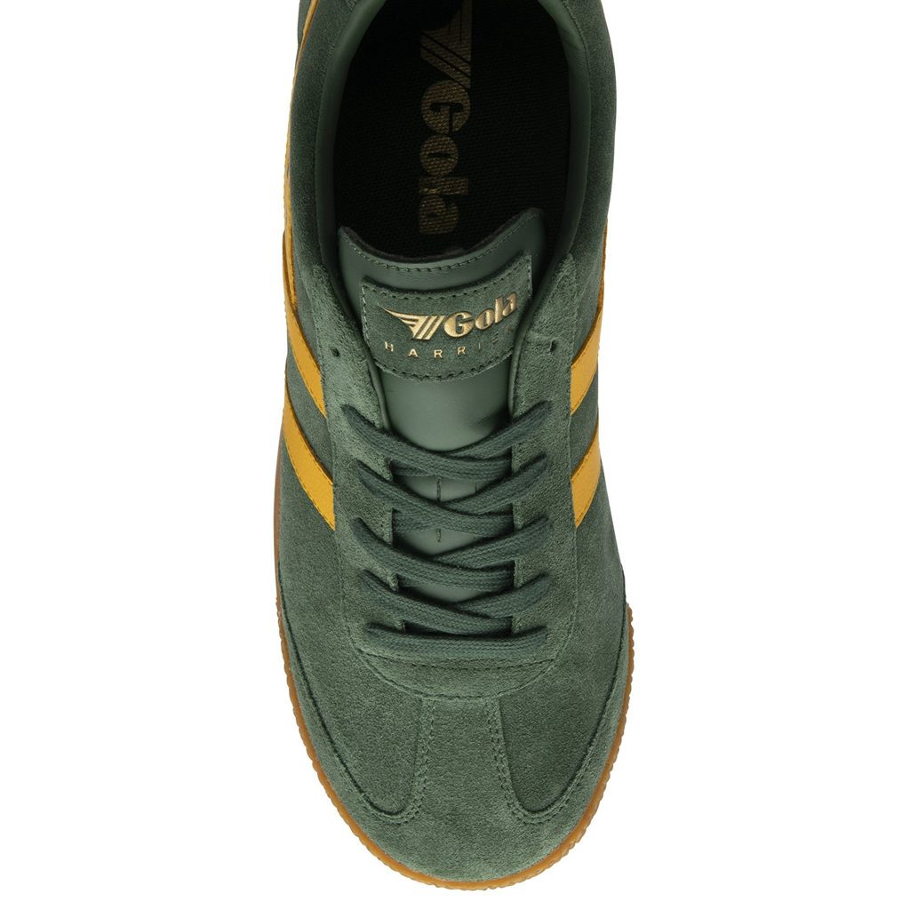 Gola Classics Harrier Suede Sneakers Evergreen Sun Polska | 5401YHVAN