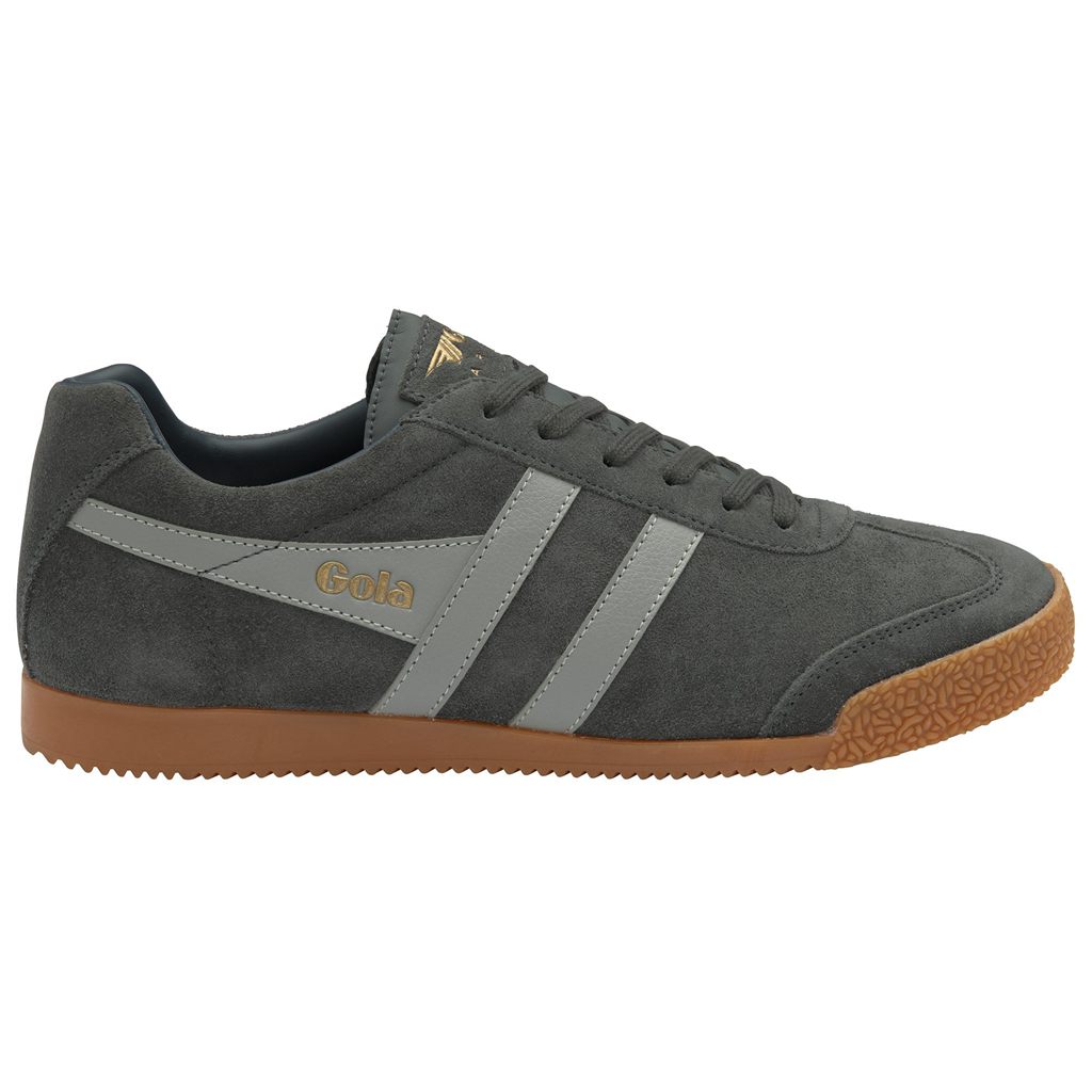 Gola Classics Harrier Suede Sneakers Głęboka Szare Granatowe Polska | 9256TRUDV