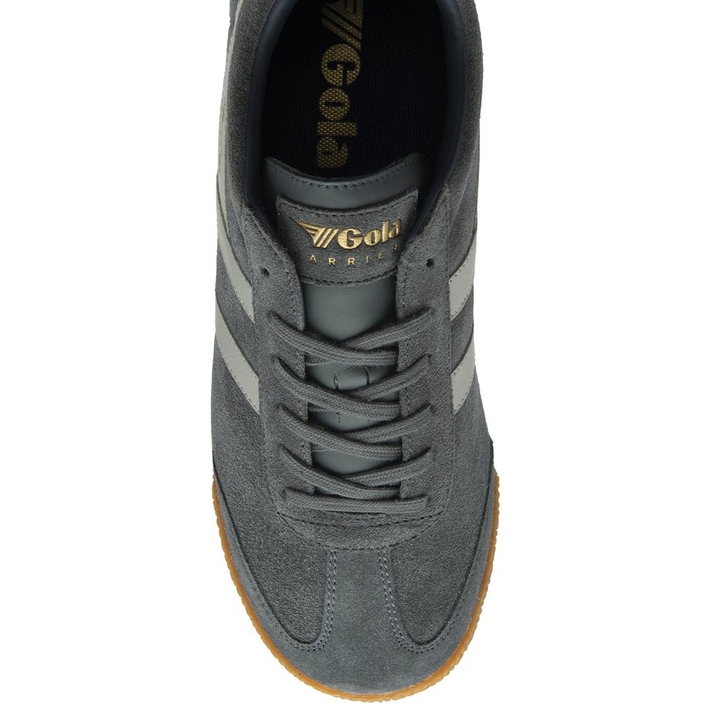 Gola Classics Harrier Suede Sneakers Głęboka Szare Granatowe Polska | 9256TRUDV