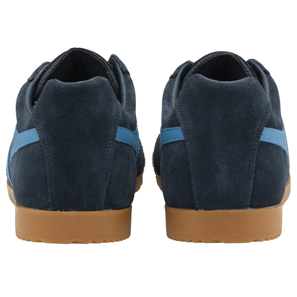Gola Classics Harrier Suede Sneakers Granatowe Polska | 0315HRZFQ