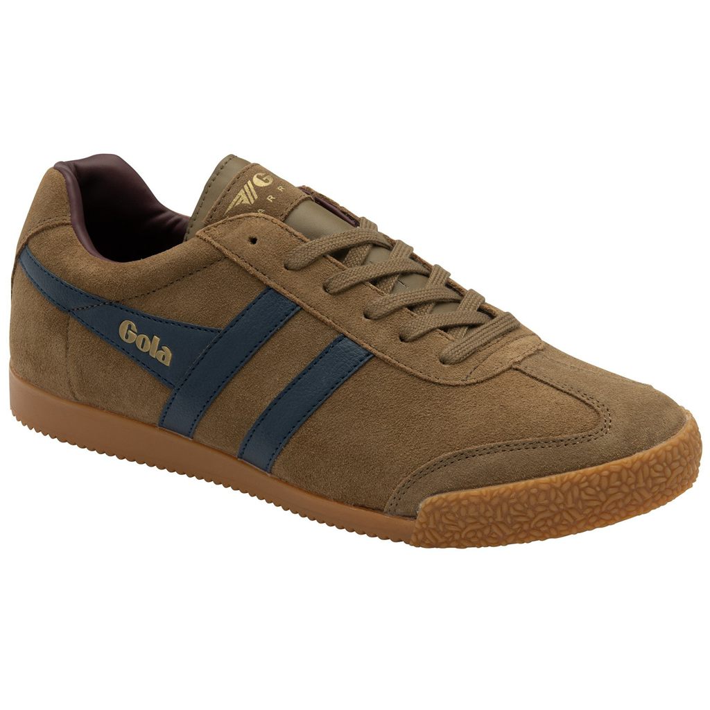 Gola Classics Harrier Suede Sneakers Granatowe Bordowe Polska | 1076OVIDC