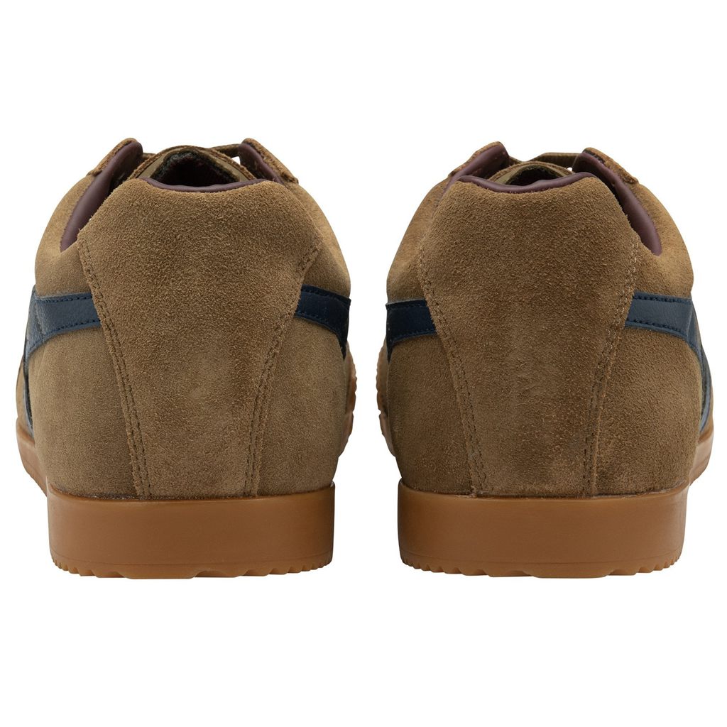 Gola Classics Harrier Suede Sneakers Granatowe Bordowe Polska | 1076OVIDC