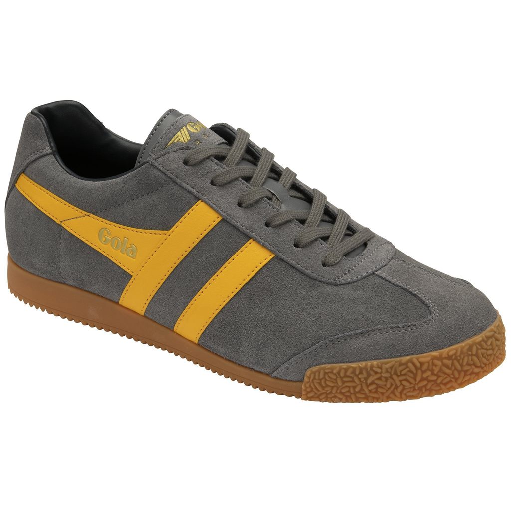 Gola Classics Harrier Suede Sneakers Granatowe Polska | 4679DECIS