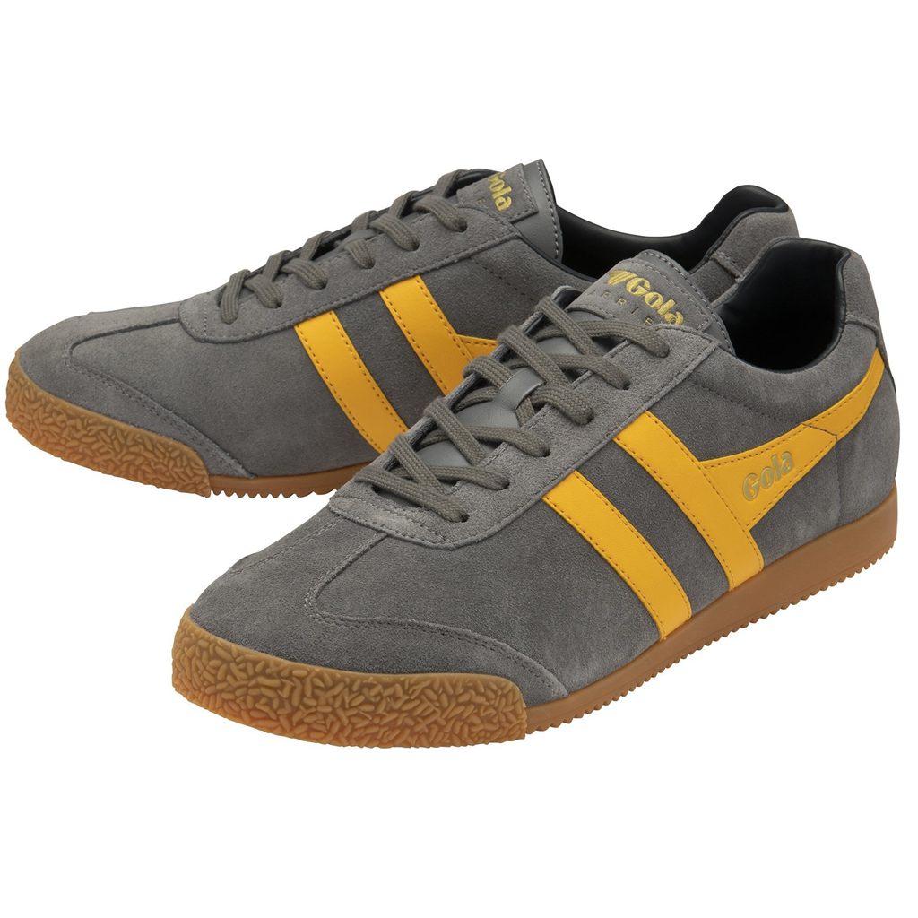 Gola Classics Harrier Suede Sneakers Granatowe Polska | 4679DECIS