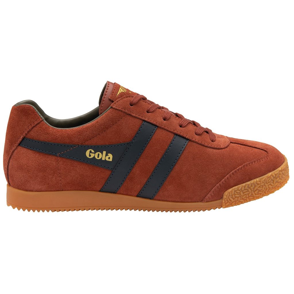 Gola Classics Harrier Suede Sneakers Granatowe Khaki Polska | 5837BMLTH