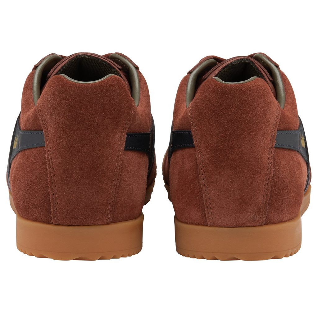 Gola Classics Harrier Suede Sneakers Granatowe Khaki Polska | 5837BMLTH