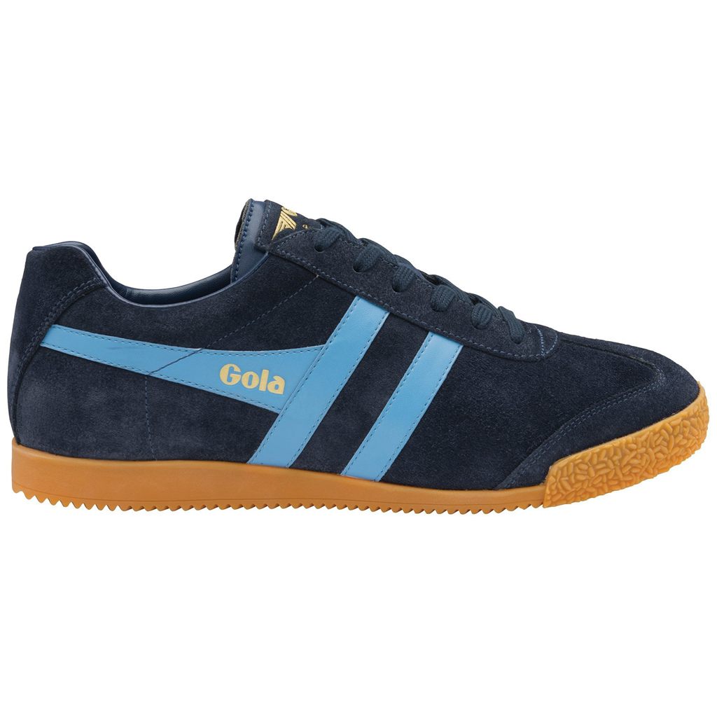 Gola Classics Harrier Suede Sneakers Granatowe Polska | 5672OLUTG