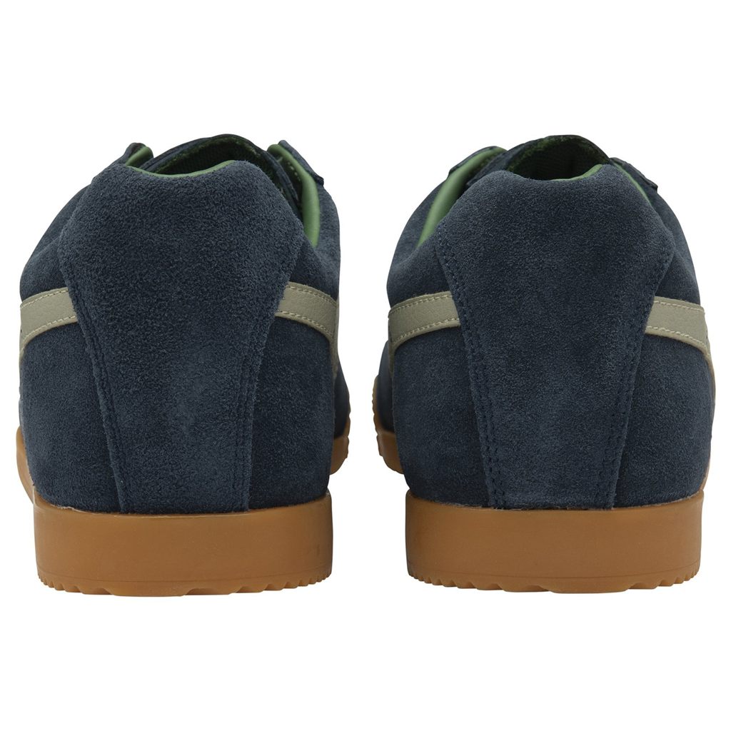 Gola Classics Harrier Suede Sneakers Granatowe Szare Polska | 6172NGSYF