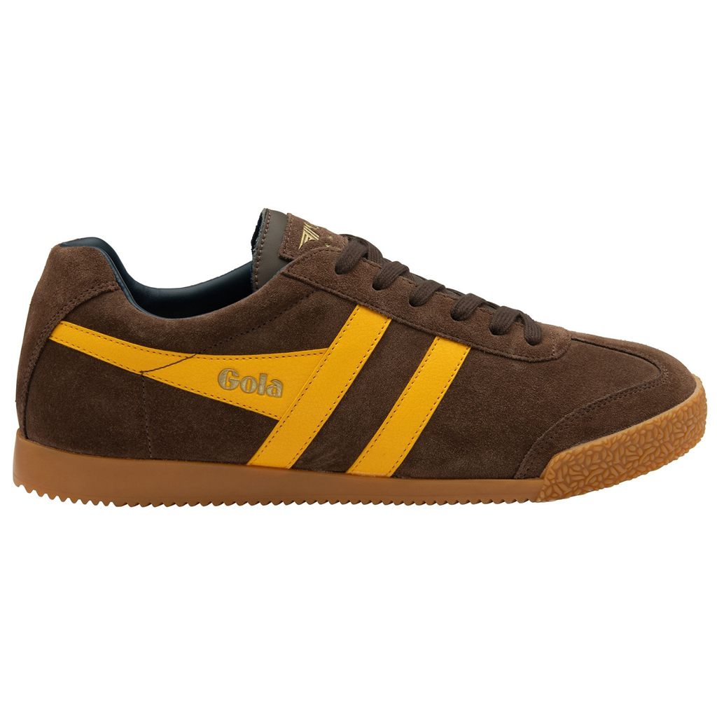 Gola Classics Harrier Suede Sneakers Kawa Granatowe Polska | 7319CQBUA