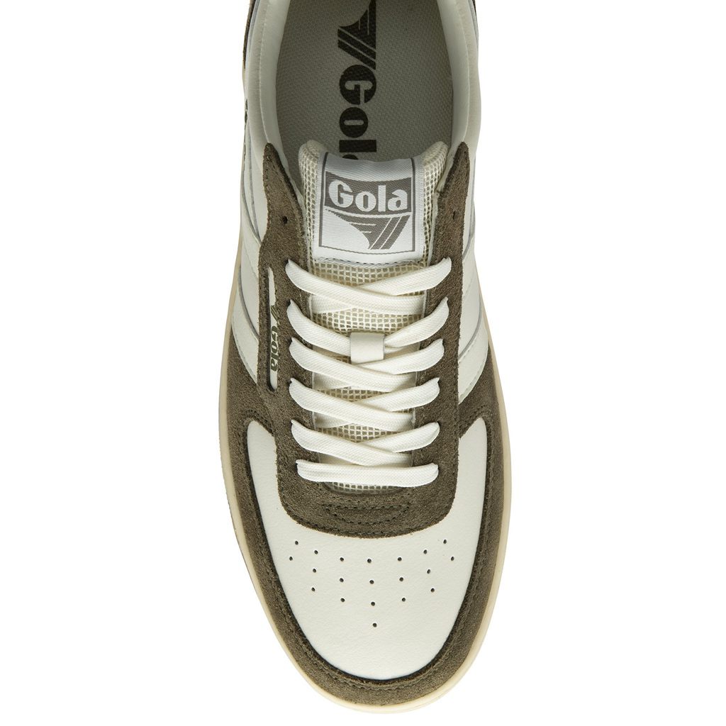 Gola Classics Hawk '89 Sneakers Białe Khaki Polska | 3915NHUTF