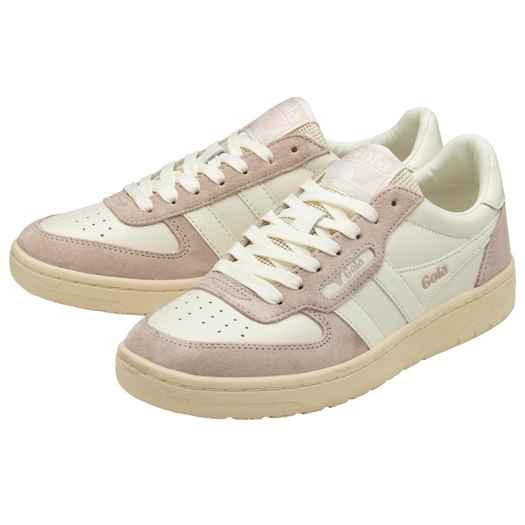 Gola Classics Hawk '89 Sneakers Białe Różowe Białe Polska | 3985ASIFZ