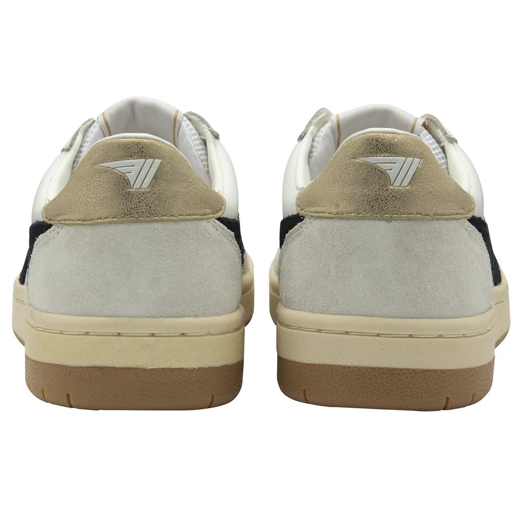 Gola Classics Hawk Sneakers Białe Czarne Złote Polska | 7041BWJPL