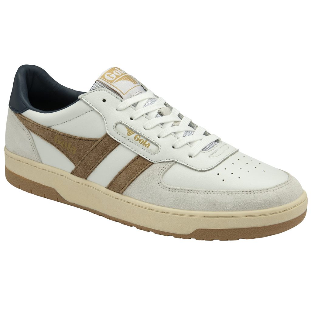 Gola Classics Hawk Sneakers Białe Granatowe Polska | 1835CFPIE