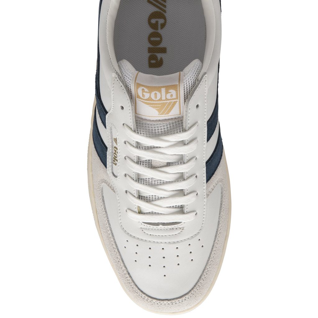 Gola Classics Hawk Sneakers Białe Niebieskie Polska | 3820GZTAM