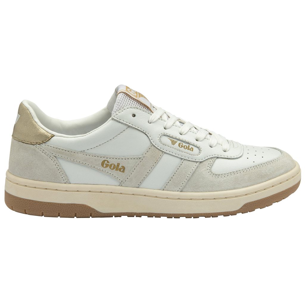Gola Classics Hawk Sneakers Białe Złote Polska | 9864FXBMS