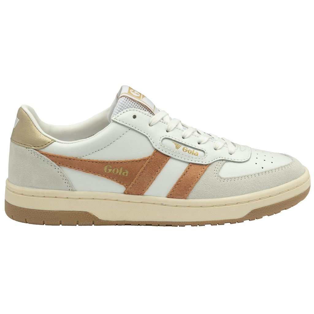 Gola Classics Hawk Sneakers Białe Złote Polska | 8315QUVCA