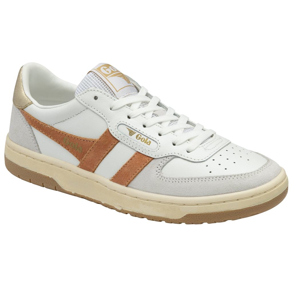 Gola Classics Hawk Sneakers Białe Złote Polska | 8315QUVCA