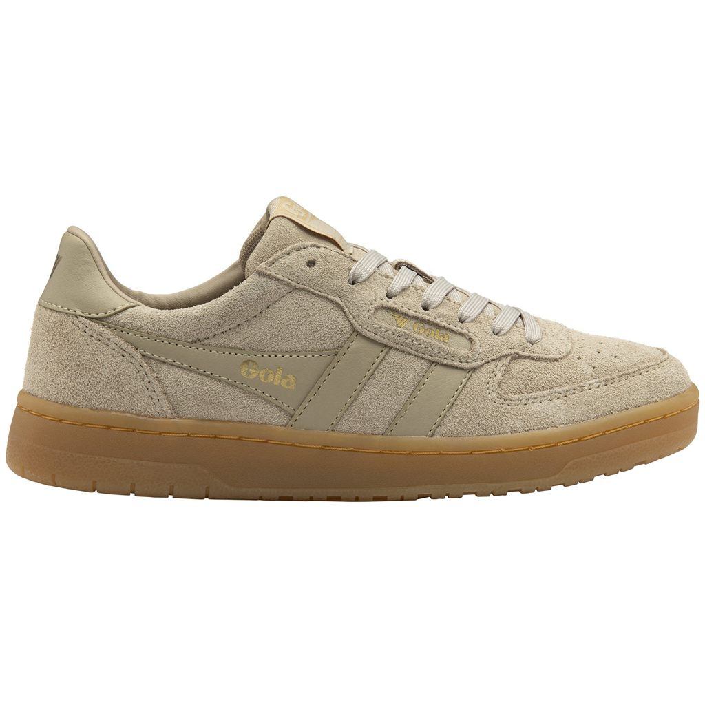 Gola Classics Hawk Suede '86 Sneakers Bone Gum Polska | 7496ZERCJ