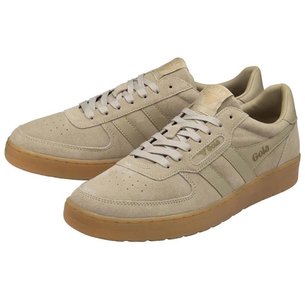 Gola Classics Hawk Suede '86 Sneakers Bone Gum Polska | 9685LKJFW
