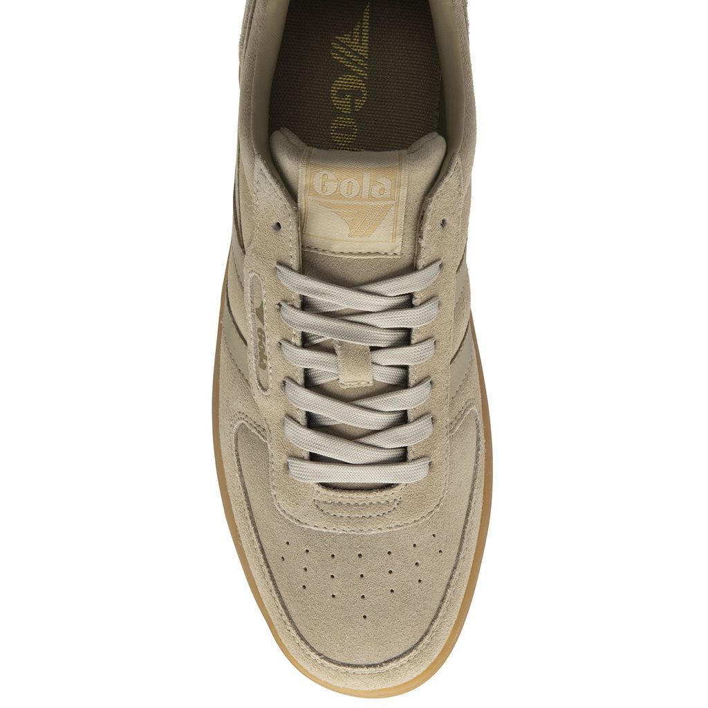 Gola Classics Hawk Suede '86 Sneakers Bone Gum Polska | 9685LKJFW