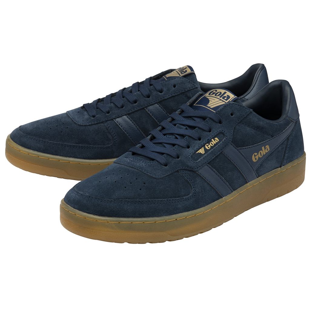 Gola Classics Hawk Suede '86 Sneakers Granatowe Polska | 3109ACUGB