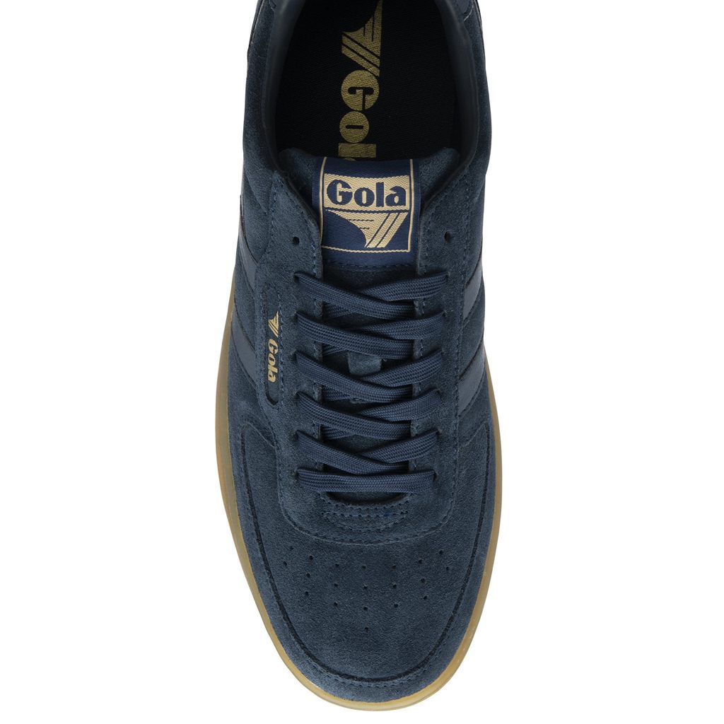 Gola Classics Hawk Suede '86 Sneakers Granatowe Polska | 3109ACUGB