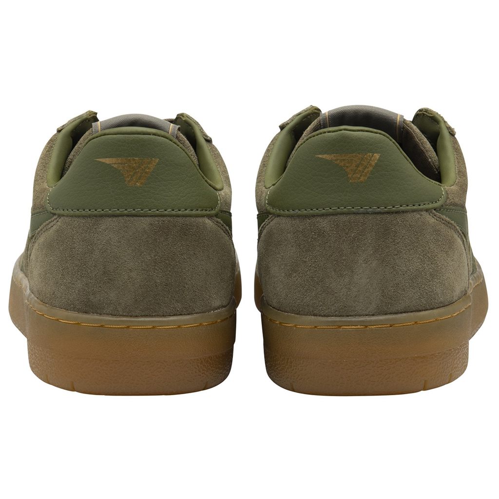 Gola Classics Hawk Suede '86 Sneakers Khaki Polska | 3760WKAGN