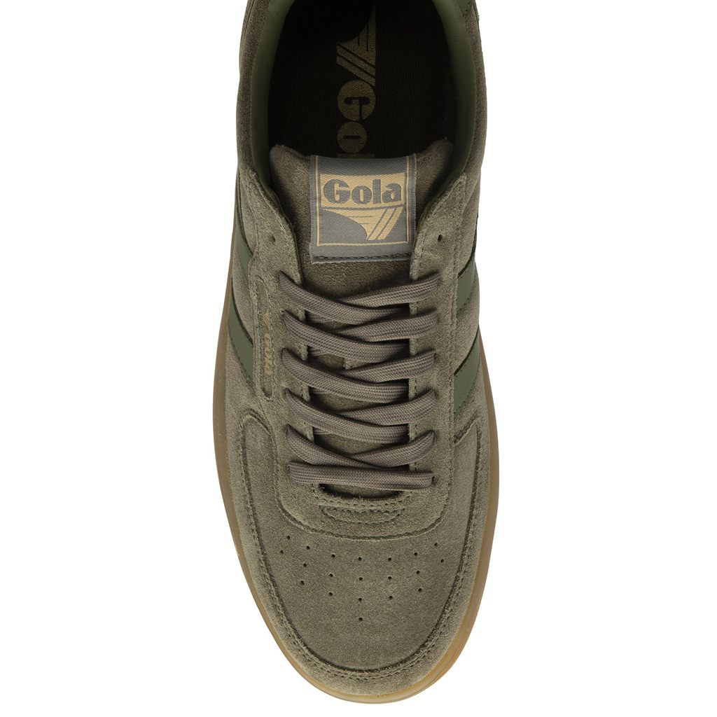 Gola Classics Hawk Suede '86 Sneakers Khaki Polska | 3760WKAGN