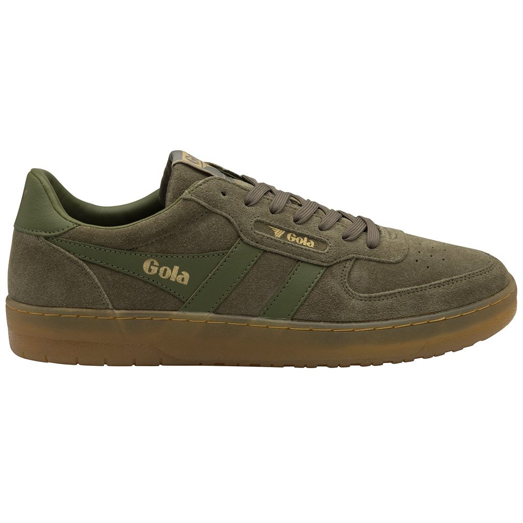 Gola Classics Hawk Suede \'86 Sneakers Khaki Polska | 3760WKAGN