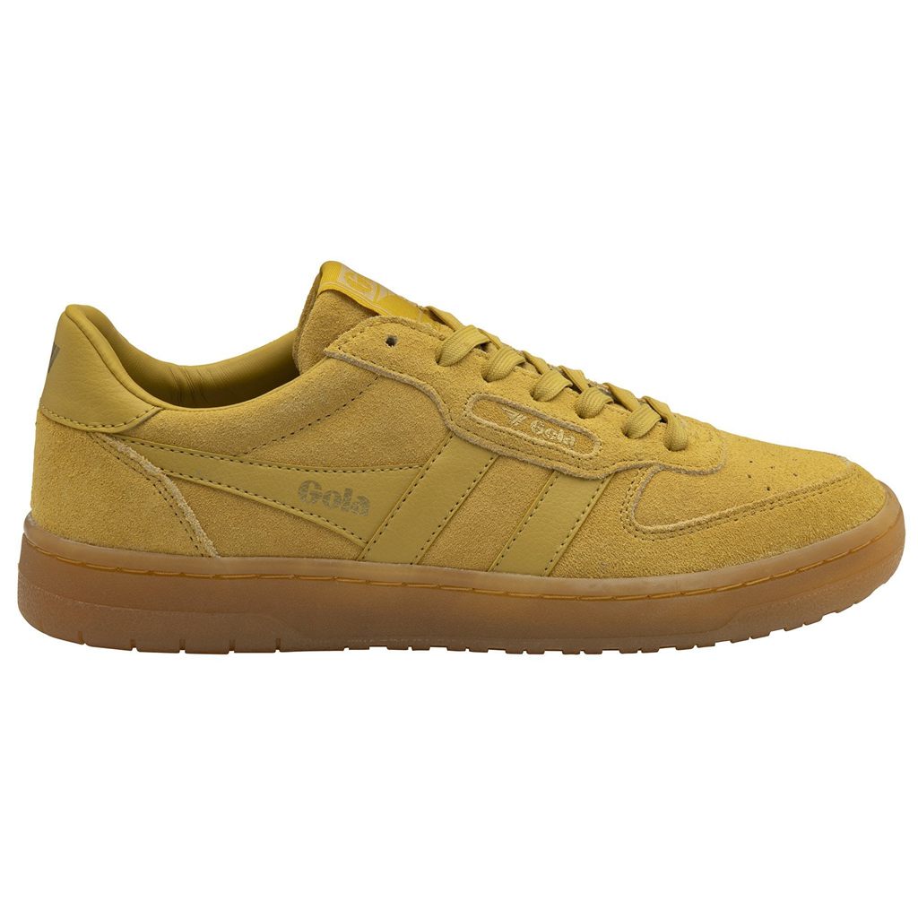Gola Classics Hawk Suede '86 Sneakers Musztardowe Polska | 7814ZUYON
