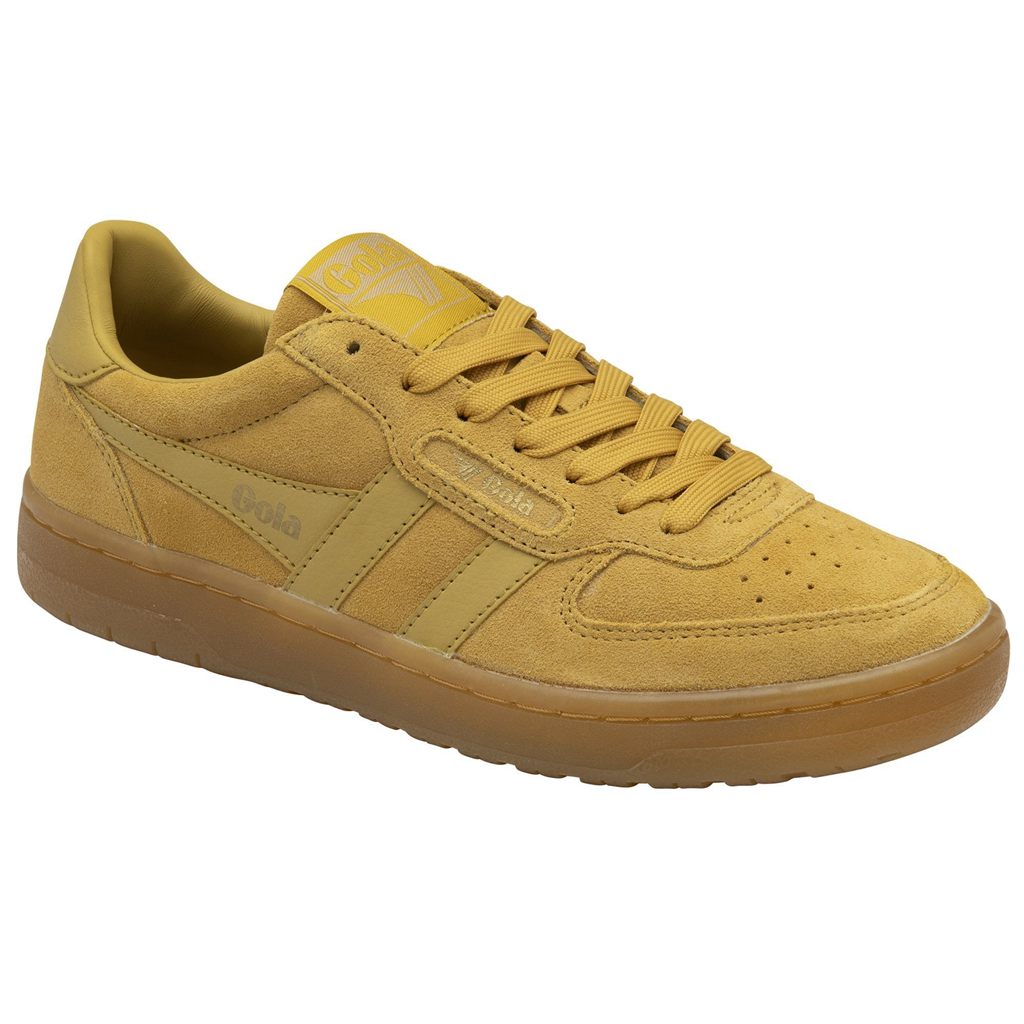 Gola Classics Hawk Suede '86 Sneakers Musztardowe Polska | 7814ZUYON