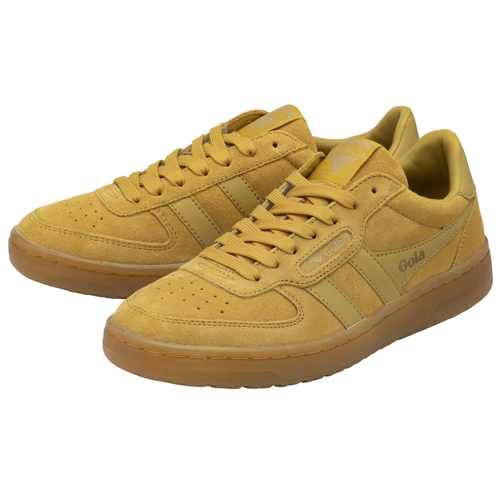 Gola Classics Hawk Suede '86 Sneakers Musztardowe Polska | 7814ZUYON