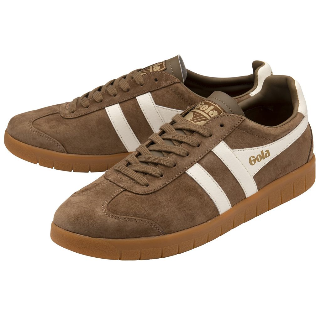 Gola Classics Hurricane Suede Sneakers Białe Polska | 0254WSEVN