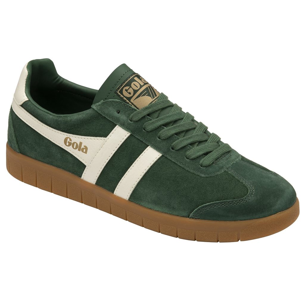 Gola Classics Hurricane Suede Sneakers Białe Polska | 3271QZAEW