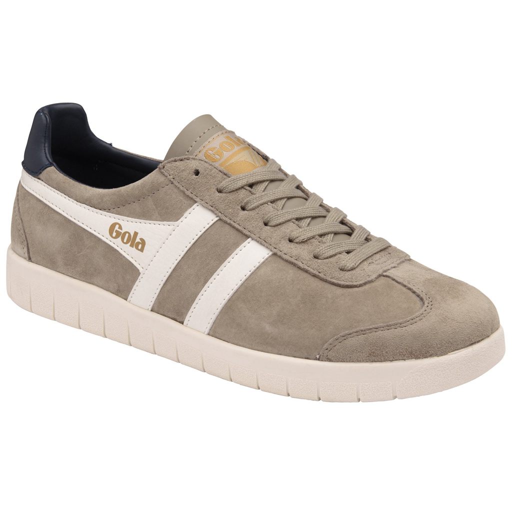 Gola Classics Hurricane Suede Sneakers Białe Granatowe Polska | 5643ITEGL