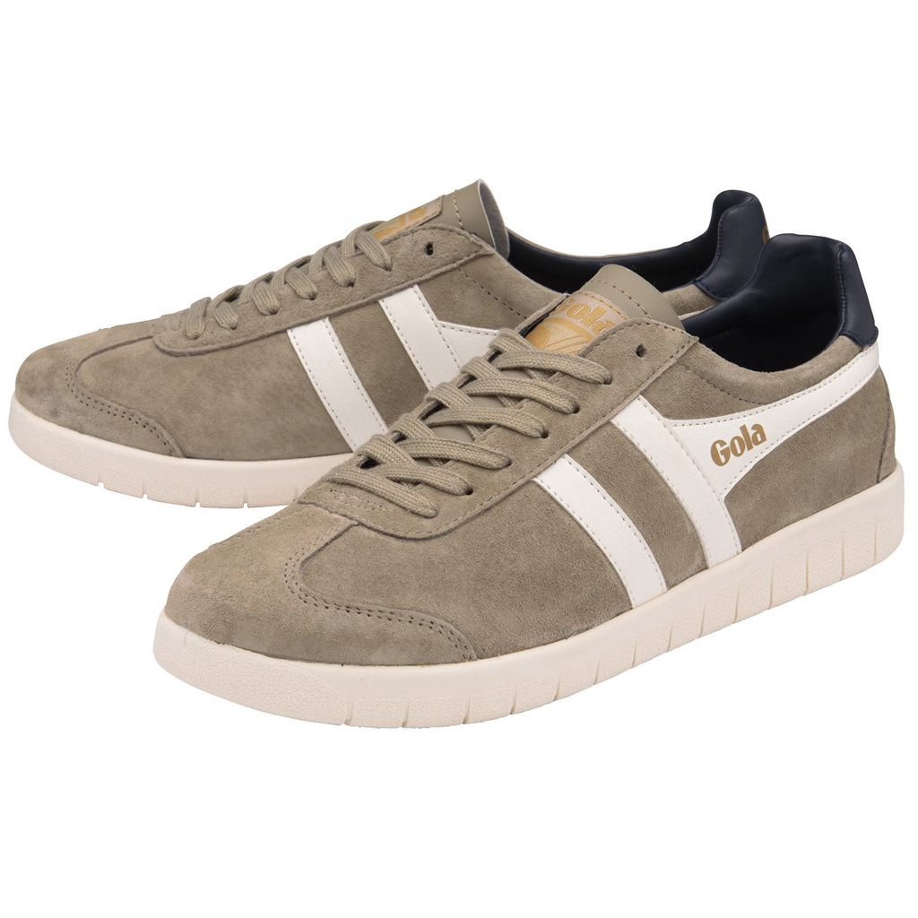Gola Classics Hurricane Suede Sneakers Białe Granatowe Polska | 5643ITEGL